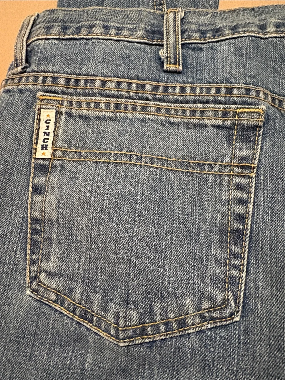 Men’s Cinch Blue Straight Leg Jeans